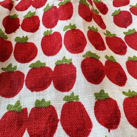 NWT Reformation Jasmine Linen Crop Top Fresh Tomato 4 - Picture 7 of 10